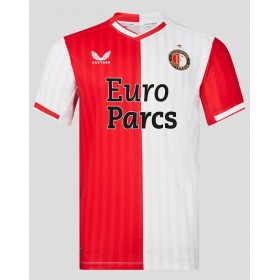 Herren Fußballbekleidung Feyenoord Heimtrikot 2023-24 Kurzarm